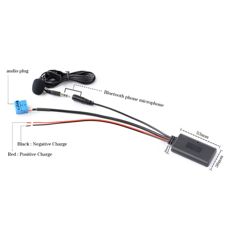 Car AUX Bluetooth Audio Cable Wiring Harness for Mercedes-Benz Smart 450 - DIY Cables by PMC TechLife | Online Shopping South Africa | PMC TechLife | Buy Now Pay Later Mobicred