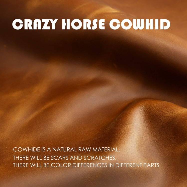 Hallmo Car Cowhide Leather Key Protective Cover Key Case for Hyundai Rohens Genesis 8-button(Blue) - Car Key Cases by Hallmo | Online Shopping South Africa | PMC TechLife | Buy Now Pay Later Mobicred