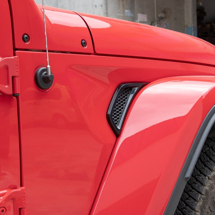 Car Fender Side Air Outlet Decorative Panel for Jeep Wrangler JL 2018-2020 (Pink) - free shipping - PMC TechLife - Order now!