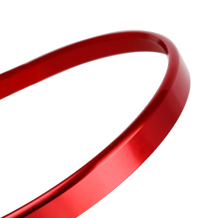 Car Headlight Switch Decorative Ring for Volkswagen Golf (Red) - Decoration Rings by PMC TechLife | Online Shopping South Africa | PMC TechLife | Buy Now Pay Later Mobicred