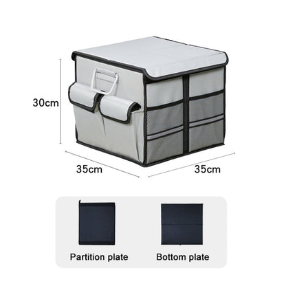 Car Trunk Foldable Storage Box, Capacity: 36L (Grey) - Stowing Tidying by PMC Jewellery | Online Shopping South Africa | PMC Jewellery | Buy Now Pay Later Mobicred