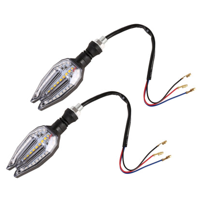 Motorcycle Turn Signal Light DC12V 1W 33LEDs SMD-3528 Lamp Beads (Blue Light) - Signal Lights by PMC Jewellery | Online Shopping South Africa | PMC Jewellery | Buy Now Pay Later Mobicred