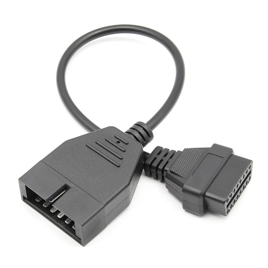 12Pin to 16Pin Car OBD2 Conversion Cable OBDII Diagnostic Adapter Cable for GM - Cables & Connectors by PMC Jewellery | Online Shopping South Africa | PMC Jewellery | Buy Now Pay Later Mobicred