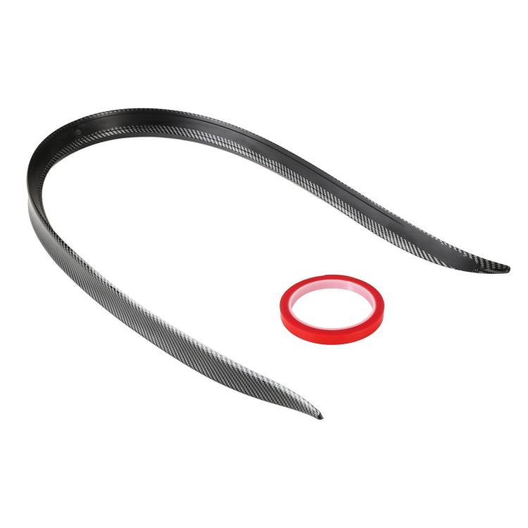 Car Modified Plastic Rear Wing Side Spoiler Lip, Carbon Fiber Texture - Decorative Strip by PMC TechLife | Online Shopping South Africa | PMC TechLife | Buy Now Pay Later Mobicred