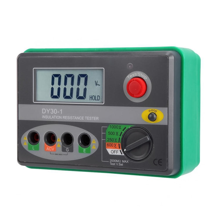 DUOYI DY30-1 Car Digital Insulation Resistance Tester Meter - Electronic Test by DUOYI | Online Shopping South Africa | PMC Jewellery | Buy Now Pay Later Mobicred