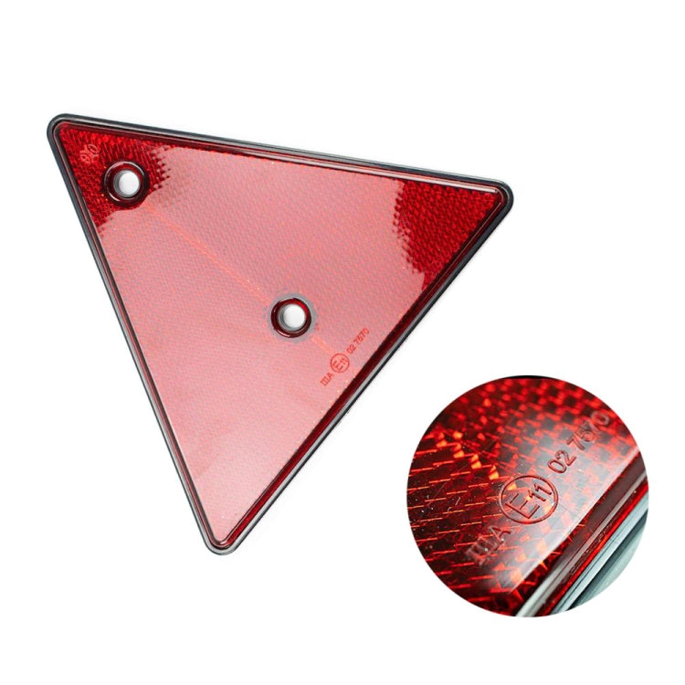 5 PCS MK-292 Trucks Trailers RV IP67 Waterproof Triangular Red Reflector - Reflective Material by PMC Jewellery | Online Shopping South Africa | PMC Jewellery | Buy Now Pay Later Mobicred