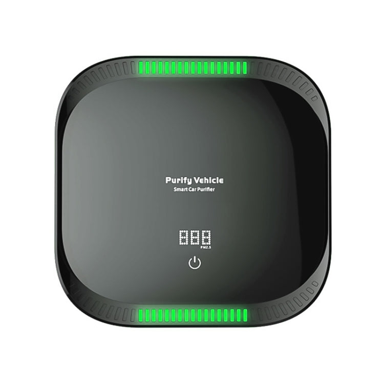 XJ-008 Car Negative Ion USB Air Purifier, Smart Version (Black) - Air Purifier by PMC TechLife | Online Shopping South Africa | PMC TechLife | Buy Now Pay Later Mobicred