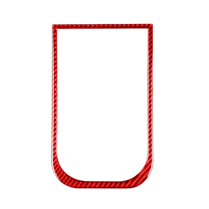 For Honda CRV 2007-2011 Carbon Fiber Car Handheld Box Panel Frame Decorative Sticker,Left and Right Drive Universal (Red) - Car Interior Mouldings by PMC Jewellery | Online Shopping South Africa | PMC Jewellery | Buy Now Pay Later Mobicred