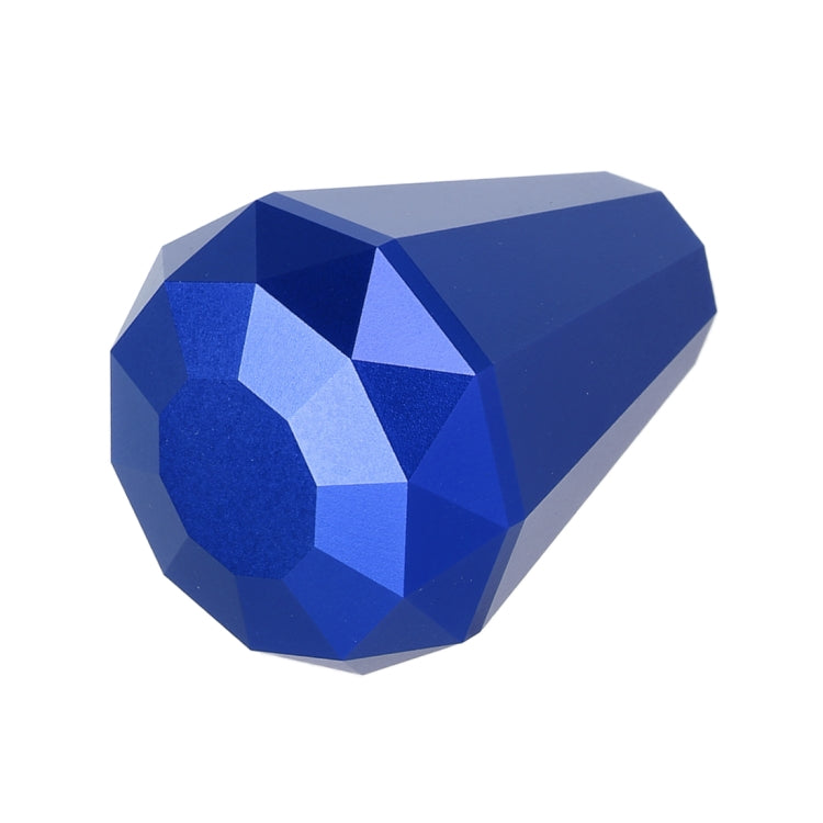 Universal Car Diamond Shape Metal Gear Shift Knob (Blue) - Shift Knob by PMC TechLife | Online Shopping South Africa | PMC TechLife | Buy Now Pay Later Mobicred