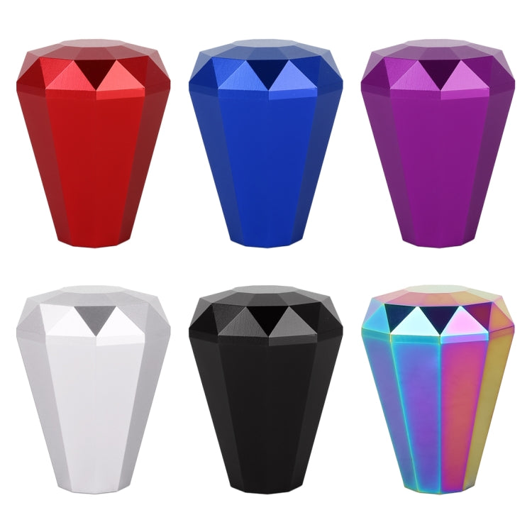 Universal Car Colorful Diamond Shape Metal Gear Shift Knob - Shift Knob by PMC TechLife | Online Shopping South Africa | PMC TechLife | Buy Now Pay Later Mobicred