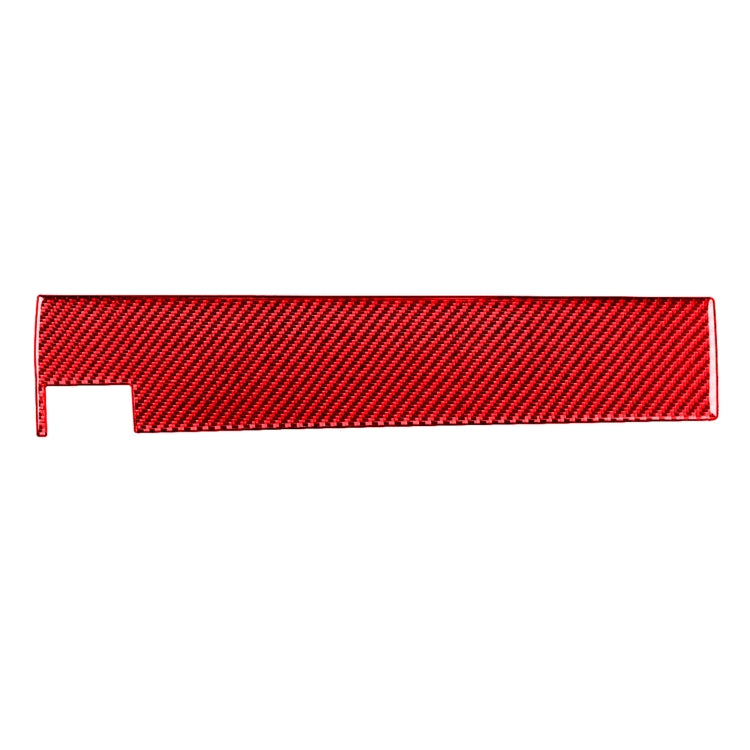 For Honda CRV 2007-2011 Carbon Fiber Car Co-pilot Glove Box Panel Decorative Sticker,Left Drive (Red) - Car Interior Mouldings by PMC TechLife | Online Shopping South Africa | PMC TechLife | Buy Now Pay Later Mobicred