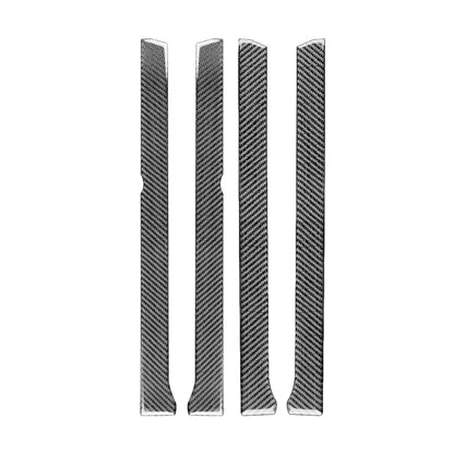 4 PCS / Set Carbon Fiber Car Window Inside Decorative Sticker for Toyota 4Runner 2010-2020 - Car Interior Mouldings by PMC Jewellery | Online Shopping South Africa | PMC Jewellery | Buy Now Pay Later Mobicred