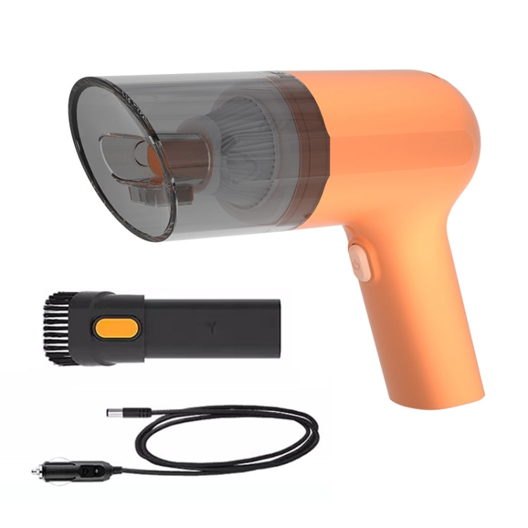 Car Portable Handheld Powerful Vacuum Cleaner Style: Wired(Orange) - Vacuum Cleaner by PMC TechLife | Online Shopping South Africa | PMC TechLife | Buy Now Pay Later Mobicred