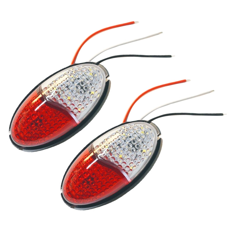 2pcs MK-125 Truck 12LEDs Side Marker Light - Running Lights by PMC Jewellery | Online Shopping South Africa | PMC Jewellery | Buy Now Pay Later Mobicred