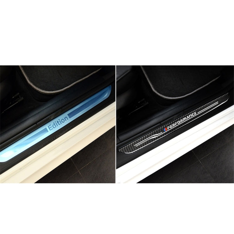 High Edition Carbon Fiber Car Door Threshold Decorative Sticker for BMW E90 2005-2012 - Car Interior Mouldings by PMC Jewellery | Online Shopping South Africa | PMC Jewellery | Buy Now Pay Later Mobicred