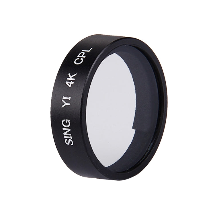 SING for Xiaomi Xiaoyi Yi II Sport Action Camera Proffesional 4K CPL Filter(Black) - Lens Filter by PMC Jewellery | Online Shopping South Africa | PMC Jewellery | Buy Now Pay Later Mobicred