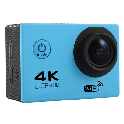 F60 2.0 inch Screen 170 Degrees Wide Angle WiFi Sport Action Camera Camcorder with Waterproof Housing Case, Support 64GB Micro SD Card(Blue) - Other Camera by PMC Jewellery | Online Shopping South Africa | PMC Jewellery | Buy Now Pay Later Mobicred