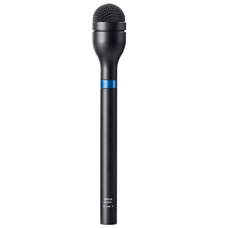 BOYA BY-HM100 Omni-Directional Handheld Dynamic Microphone with XLR Connector - Camera Microphone by BOYA | Online Shopping South Africa | PMC Jewellery | Buy Now Pay Later Mobicred