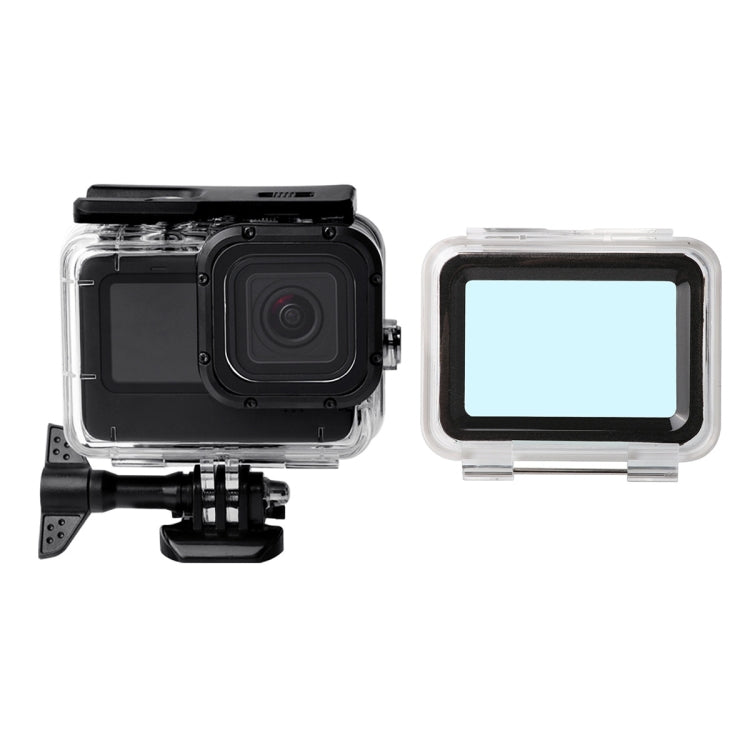 Waterproof Case + Touch Back Cover for GoPro HERO10 Black / HERO9 Black - Waterproof Cases by PMC Jewellery | Online Shopping South Africa | PMC Jewellery | Buy Now Pay Later Mobicred