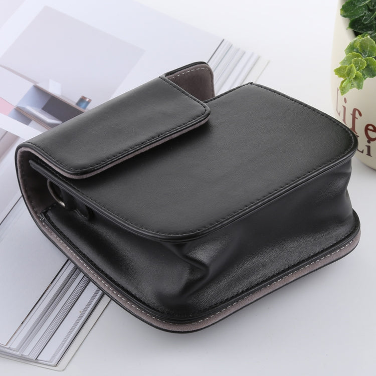 Retro Style Full Body Camera PU Leather Case Bag with Strap for FUJIFILM instax mini 9 / mini 8+ / mini 8(Black) - free shipping - PMC TechLife - Order now!