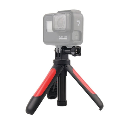 GP446 Multifunctional Mini Fixed Tripod for GoPro Hero12 Black / Hero11 /10 /9 /8 /7 /6 /5, Insta360 Ace / Ace Pro, DJI Osmo Action 4 and Other Action Cameras(Red) - Holder by PMC Jewellery | Online Shopping South Africa | PMC Jewellery | Buy Now Pay Later Mobicred