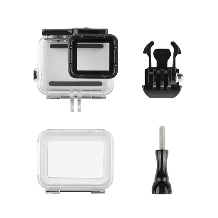 GP452 Waterproof Case + Touch Back Cover for GoPro HERO7 White / Silver - Waterproof Cases by PMC TechLife | Online Shopping South Africa | PMC TechLife | Buy Now Pay Later Mobicred