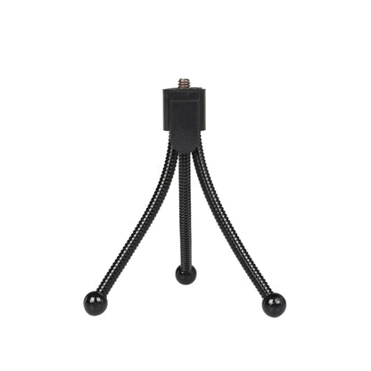 Mini Metal Desktop Tripod Mount with UNC1/4 screw interface, Max Load: 0.6kg - Portable Mini Tripod by PMC Jewellery | Online Shopping South Africa | PMC Jewellery | Buy Now Pay Later Mobicred
