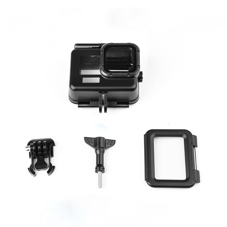 50m Waterproof Housing Protective Case with Buckle Basic Mount & Screw for GoPro HERO10 Black / HERO9 Black (Black) - Waterproof Cases by PMC Jewellery | Online Shopping South Africa | PMC Jewellery | Buy Now Pay Later Mobicred