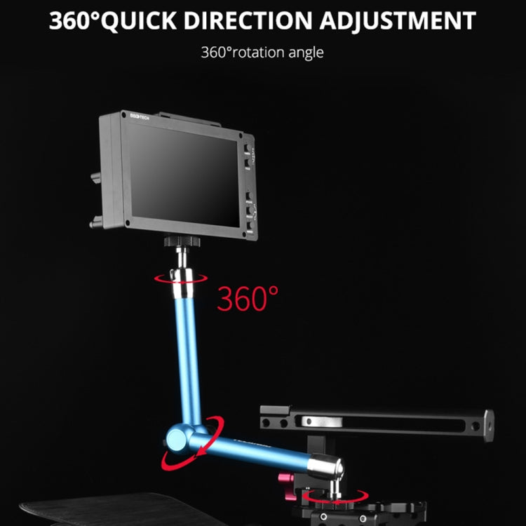 YELANGU 11 inch Adjustable Friction Articulating Magic Arm(Blue) - free shipping - PMC TechLife - Order now!