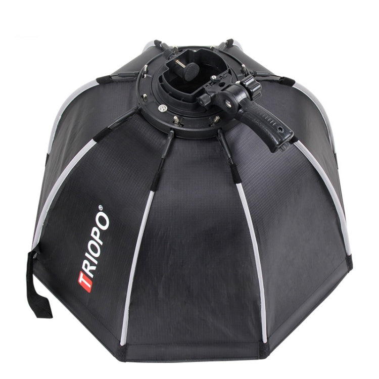 TRIOPO KS2-55 55cm Fast Loading Speedlite Flash Octagon Parabolic Softbox Diffuser (Black) - free shipping - PMC TechLife - Order now!