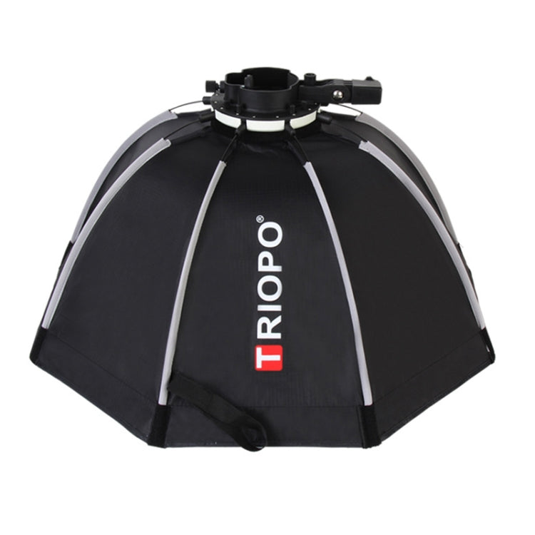TRIOPO KX90 90cm Dome Speedlite Flash Octagon Parabolic Softbox Diffuser (Black) - free shipping - PMC TechLife - Order now!