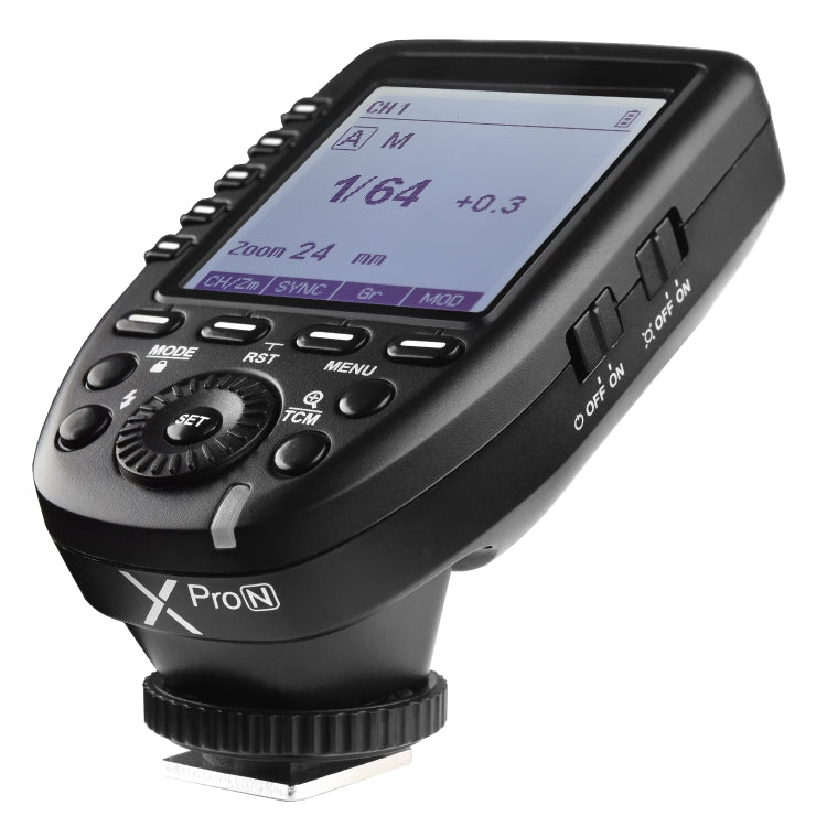 Godox Xpro-N TTL Wireless Flash Trigger for Nikon (Black) - free shipping - PMC TechLife - Order now!