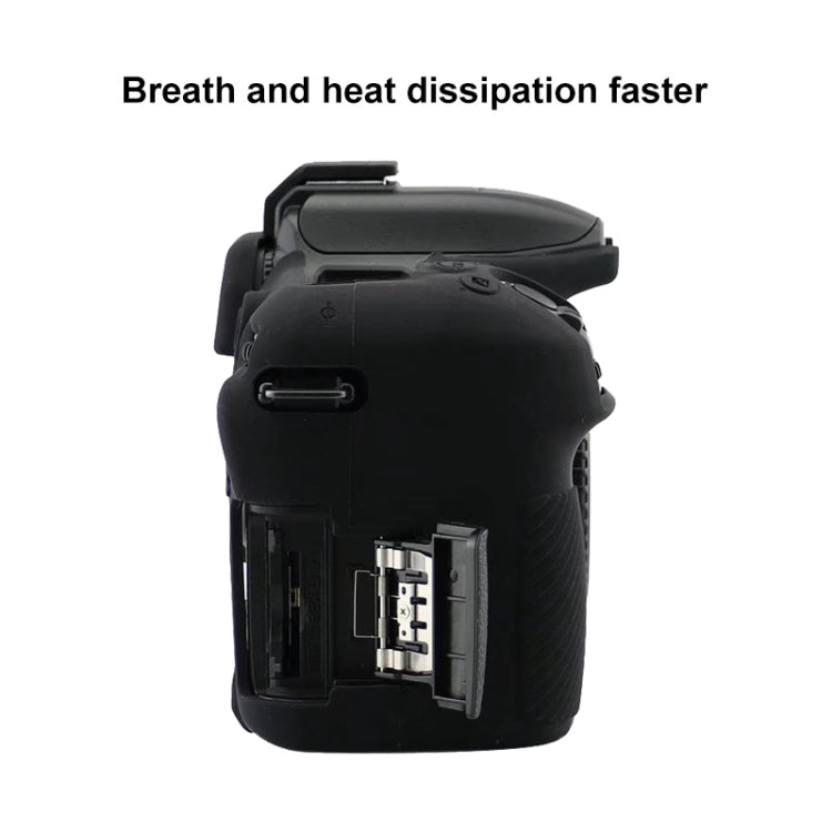 Soft Silicone Protective Case for Nikon D7500(Black) - Protective Case by PMC TechLife | Online Shopping South Africa | PMC TechLife | Buy Now Pay Later Mobicred