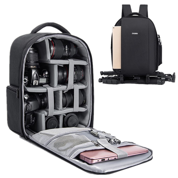 CADeN Multifunctional Shoulder SLR Camera Lens Bag Photography Backpack (Coffee) - free shipping - PMC TechLife - Order now!