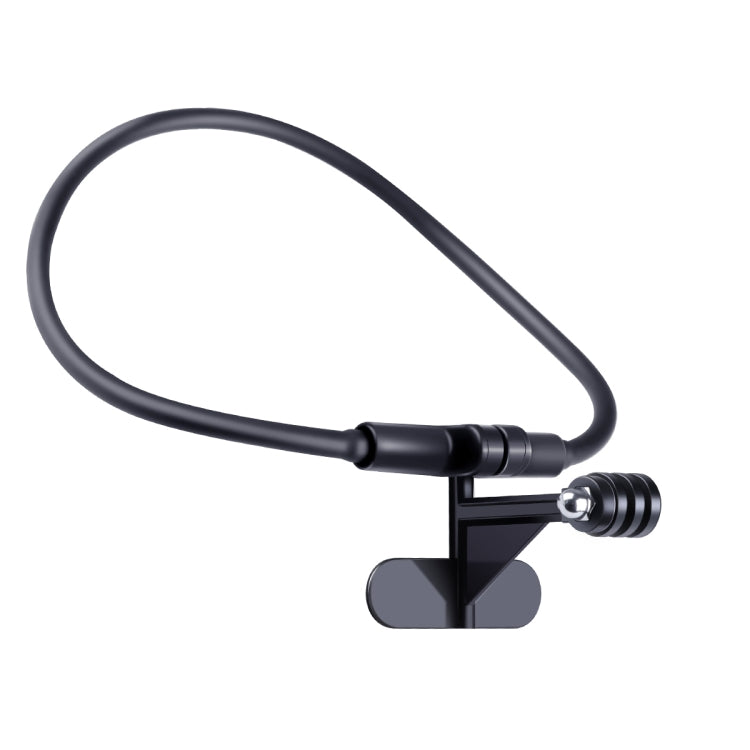 Hands Free Lazy Wearable Neck Phone Camera Holder, Extended Version(Black) - Holder by PMC Jewellery | Online Shopping South Africa | PMC Jewellery | Buy Now Pay Later Mobicred