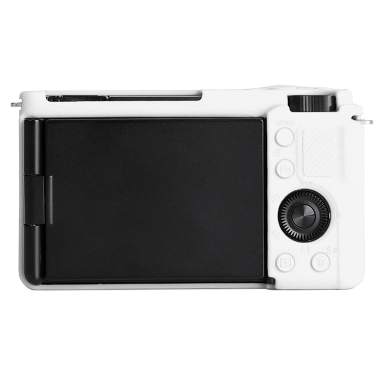 For Sony ZV-E10 Soft Silicone Protective Case (White) - free shipping - PMC TechLife - Order now!