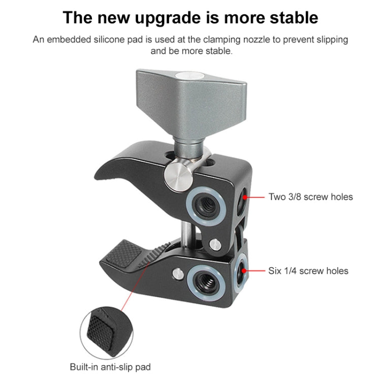 BEXIN WN-40 C-Type Universal Desk Magic Mount Claws Clip - Shoulder Rig Parts by BEXIN | Online Shopping South Africa | PMC TechLife | Buy Now Pay Later Mobicred