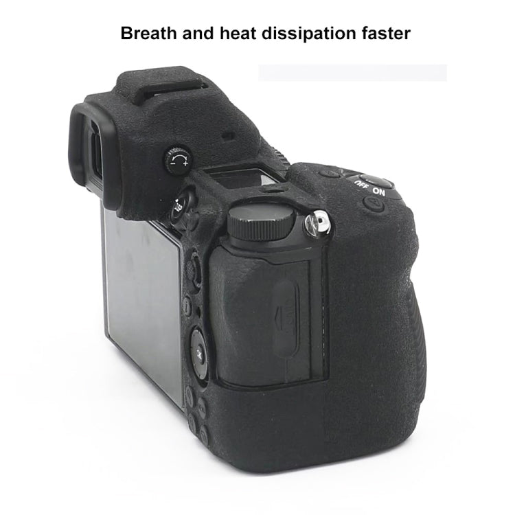 For Nikon Z7 II Soft Silicone Protective Case (Red) - Protective Case by PMC TechLife | Online Shopping South Africa | PMC TechLife | Buy Now Pay Later Mobicred