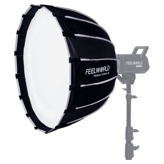 FEELWORLD FSP60 60cm Parabolic Softbox Quick Release Diffuser with Bowens Mount (Black) -  by FEELWORLD | Online Shopping South Africa | PMC Jewellery | Buy Now Pay Later Mobicred