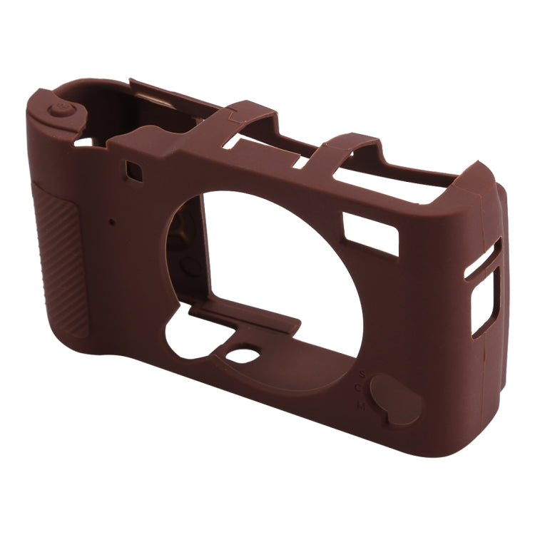 Soft Silicone Protective Case for FUJIFILM X-A5(Coffee) - free shipping - PMC TechLife - Order now!