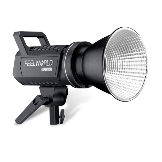 FEELWORLD FL125D 125W Daylight Point Source Video Light, Bluetooth APP Control(US Plug) - Shoe Mount Flashes by FEELWORLD | Online Shopping South Africa | PMC Jewellery | Buy Now Pay Later Mobicred