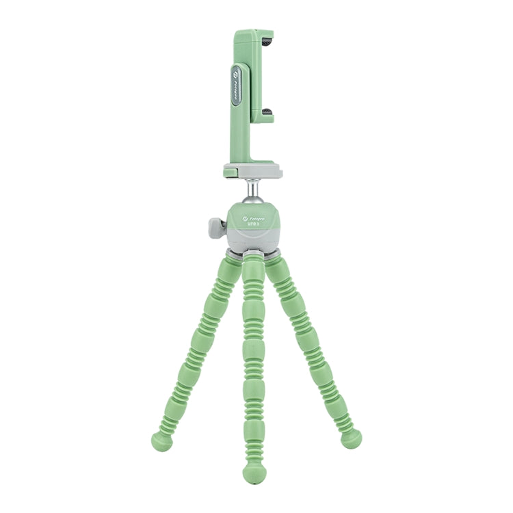 Fotopro UFO 3 Flexible Tripod Mount for SLR Cameras, GoPro, Phones (Green) - Portable Mini Tripod by Fotopro | Online Shopping South Africa | PMC Jewellery | Buy Now Pay Later Mobicred