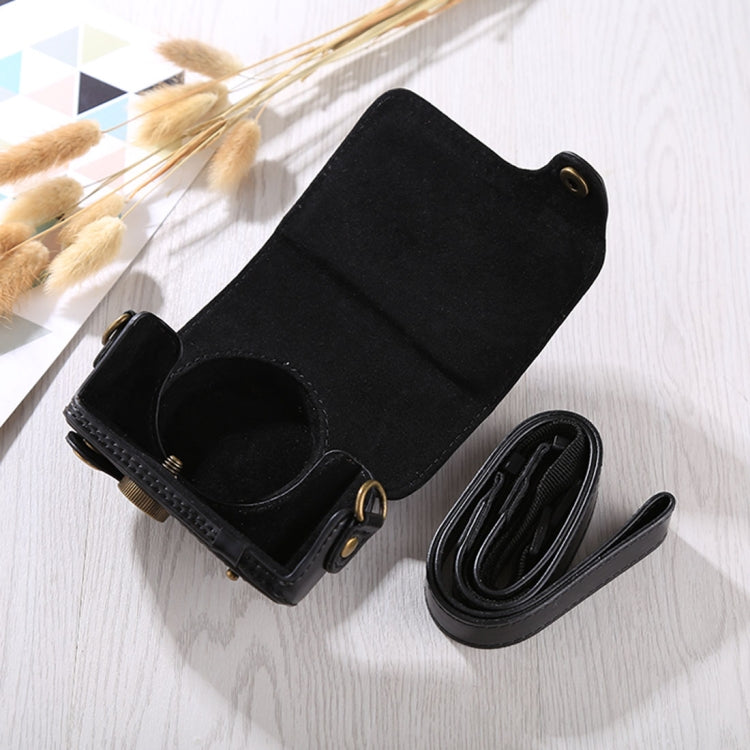 Full Body Camera PU Leather Case Bag with Strap for Canon G9X / G9X II (Black) - free shipping - PMC TechLife - Order now!