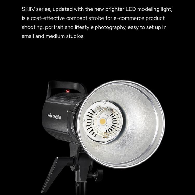 Godox SK400II-V Studio Flash Photo Light 400Ws Bowens Mount Monolight Light (US Plug) - free shipping - PMC TechLife - Order now!