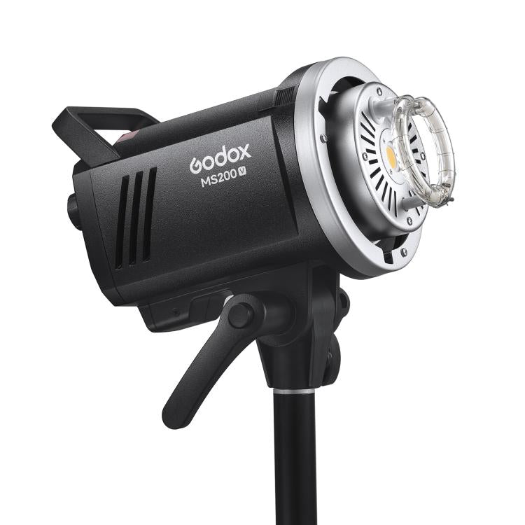 Godox MS200-V Studio Flash Light 200Ws Bowens Mount Strobe Light with Lamp Cover (US Plug) - free shipping - PMC TechLife - Order now!