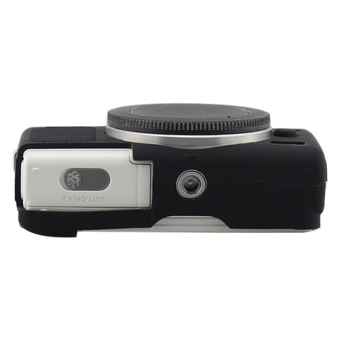 Soft Silicone Protective Case for Canon M100 (Black) - Protective Case by PMC TechLife | Online Shopping South Africa | PMC TechLife