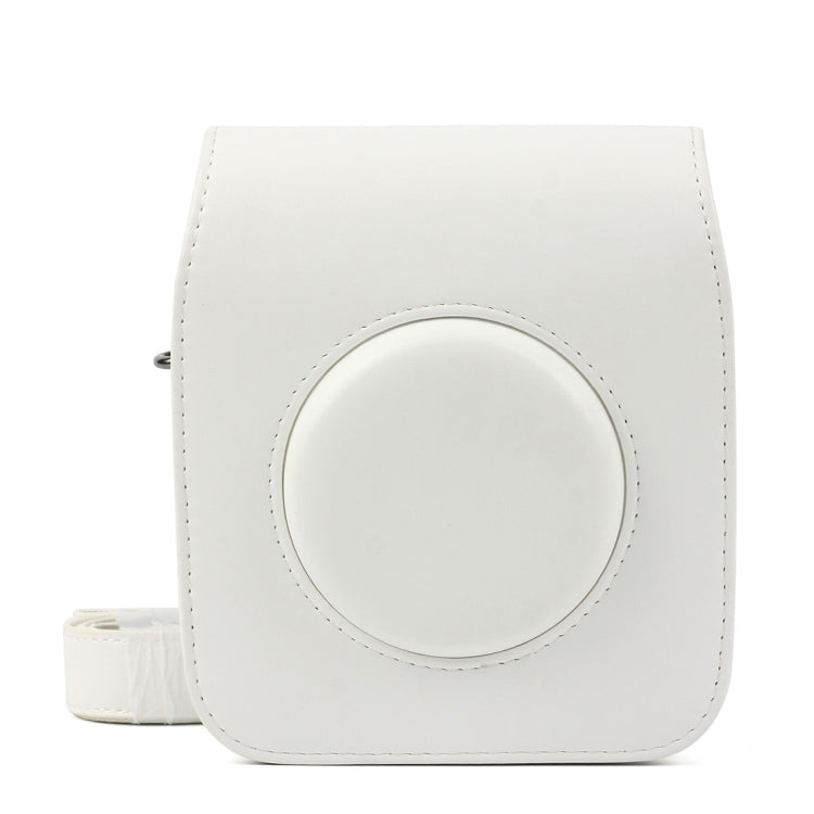 Vintage PU Leather Camera Case Protective bag for FUJIFILM Instax SQUARE SQ10 Camera, with Adjustable Shoulder Strap(White) - free shipping - PMC TechLife - Order now!