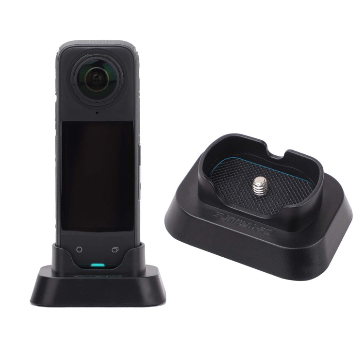 For Insta360 X4 Sunnylife Desktop Stand Base (Black) - Mount & Holder by Sunnylife | Online Shopping South Africa | PMC TechLife | Buy Now Pay Later Mobicred