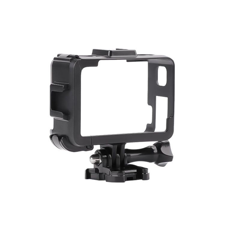 For Insta360 Ace / Ace Pro PC Cage Expansion Adapter Frame with Dual Cold Shoe Bases (Black) - Mount & Holder by PMC Jewellery | Online Shopping South Africa | PMC Jewellery | Buy Now Pay Later Mobicred