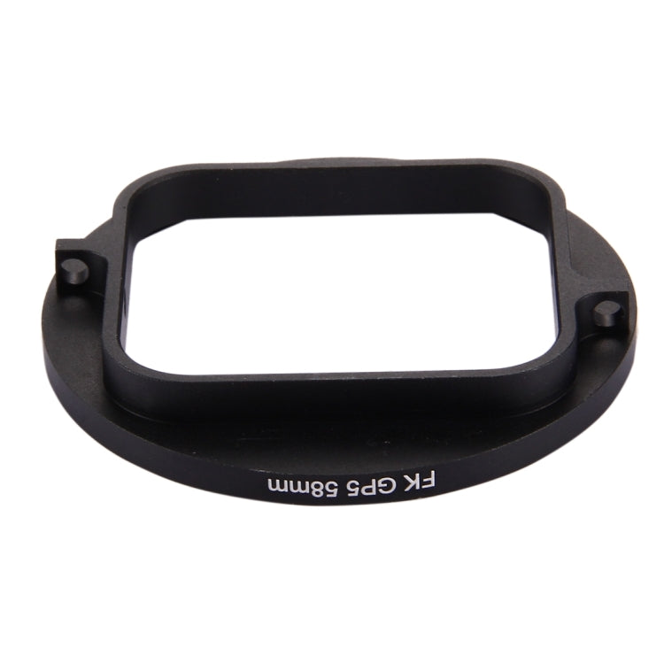 58mm 3 in 1 Round Circle CPL Lens Filter with Cap for GoPro HERO7 Black/6 /5 - Lens Filter by JSR | Online Shopping South Africa | PMC TechLife | Buy Now Pay Later Mobicred